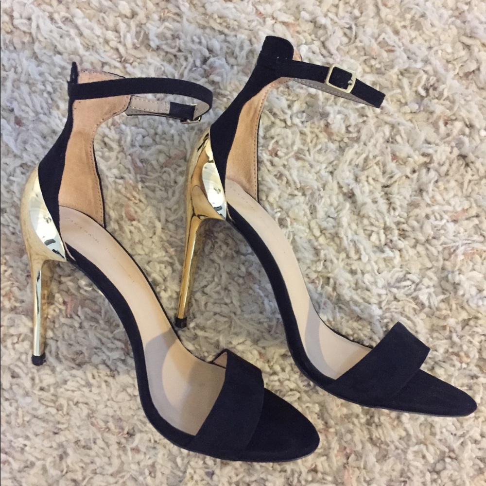 Zara ankle strap heel
